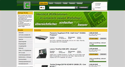 Desktop Screenshot of percom.de