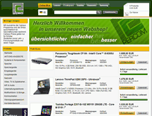 Tablet Screenshot of percom.de