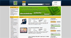 Desktop Screenshot of lenovo.percom.de